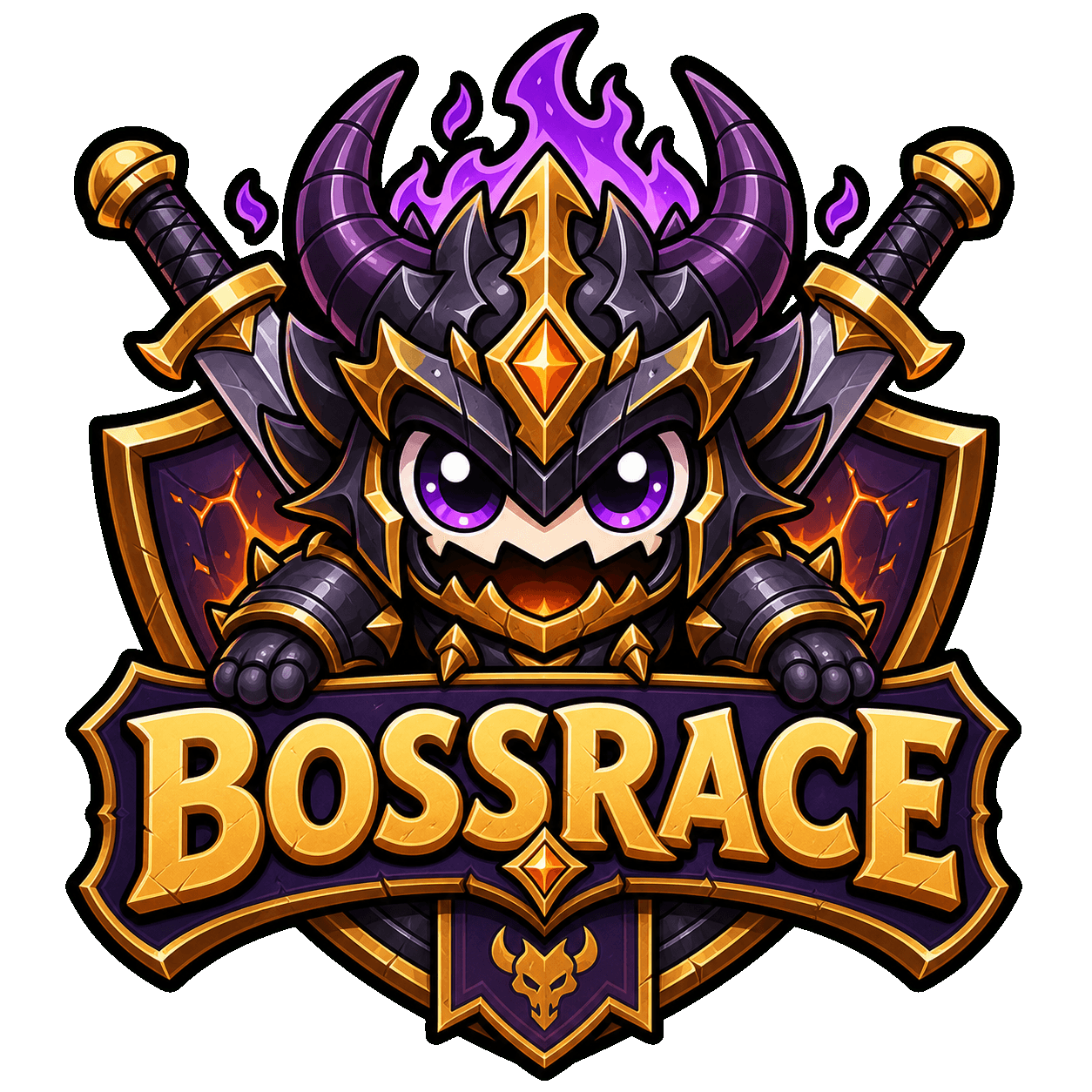 Mascotte et logo BOSSRACE